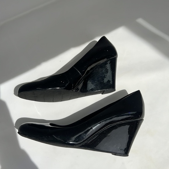 via spiga black patent leather wedges - Picture 5 of 7